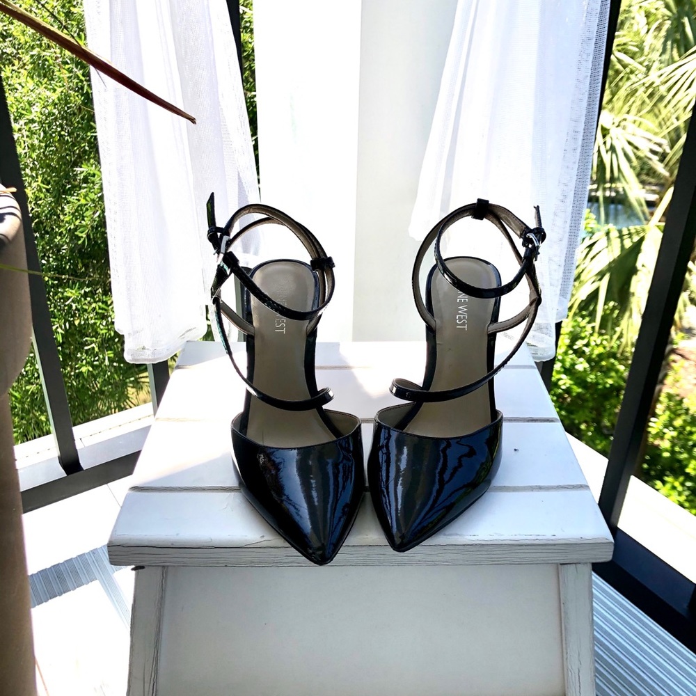 Women’s Black Patten Leather Heels
